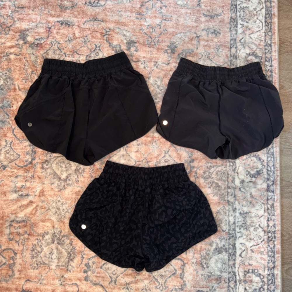 Lululemon Black Shorts Bundle
